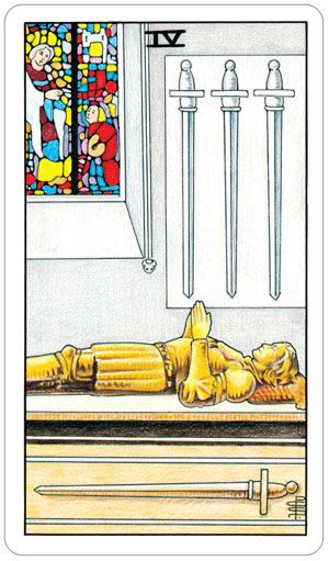 4 of Swords (Universal Waite)