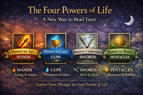 The Four Powers of Life - A New Way to Read Tarot